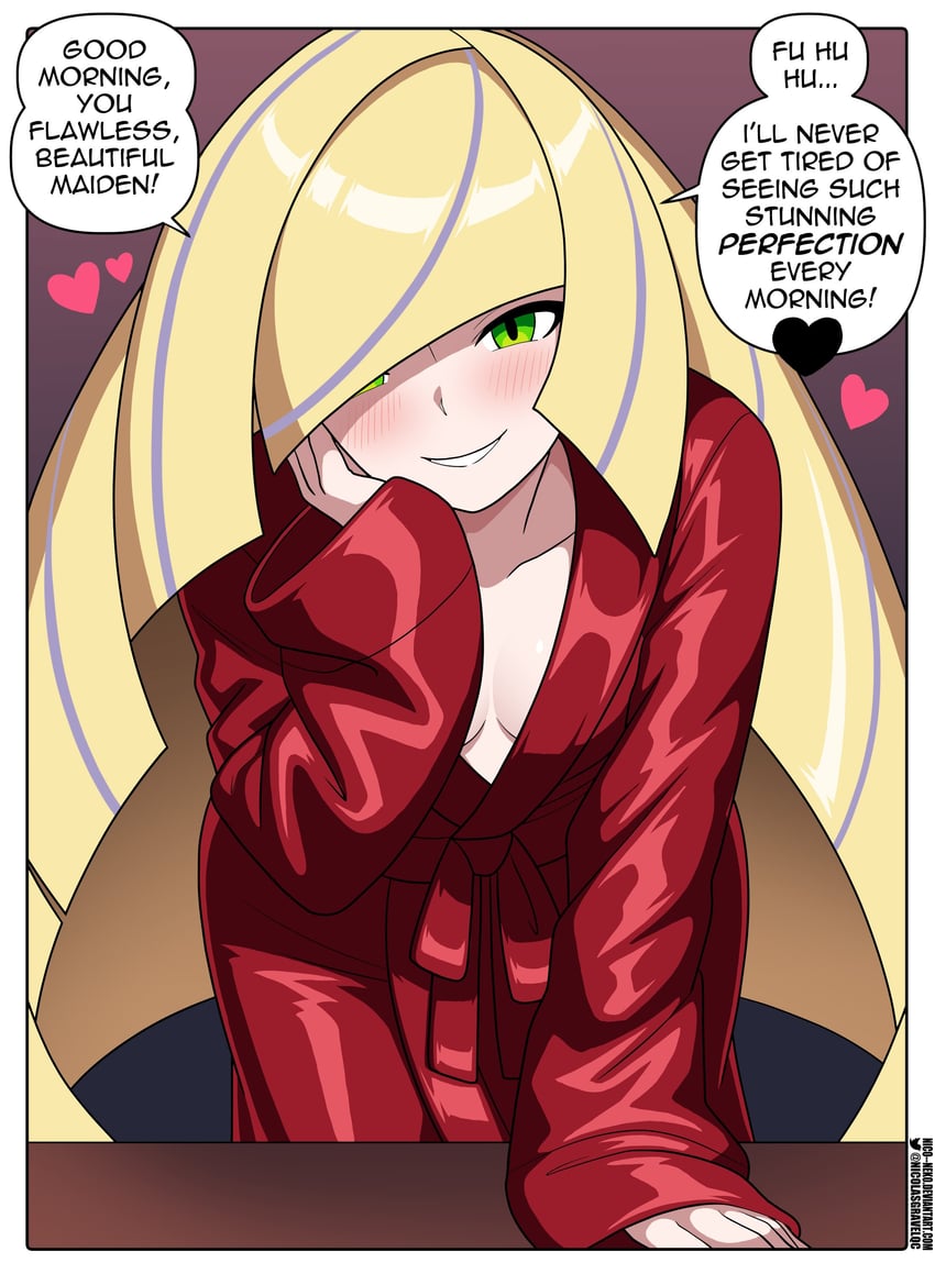 lusamine (pokemon and 1 more) drawn by nico-neko
