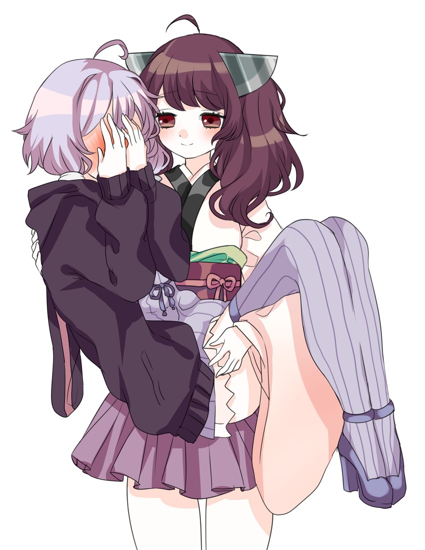 yuzuki yukari and touhoku kiritan (vocaloid and 1 more) drawn by myumyutain