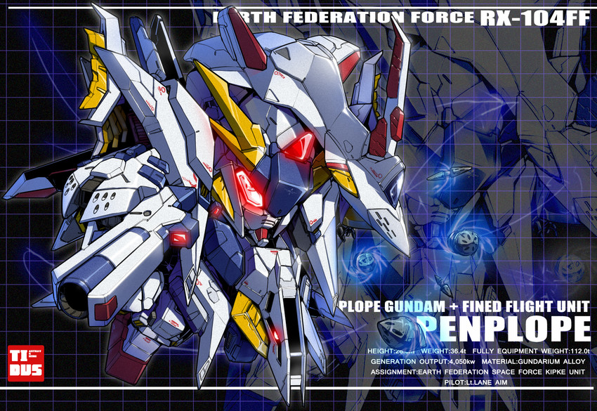 penelope (gundam and 2 more) drawn by tidus_(pride111708)