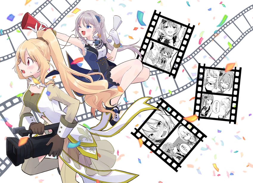 yakumo mitama and togame momoko (mahou shoujo madoka magica and 1 more) drawn by ultimate_magnum