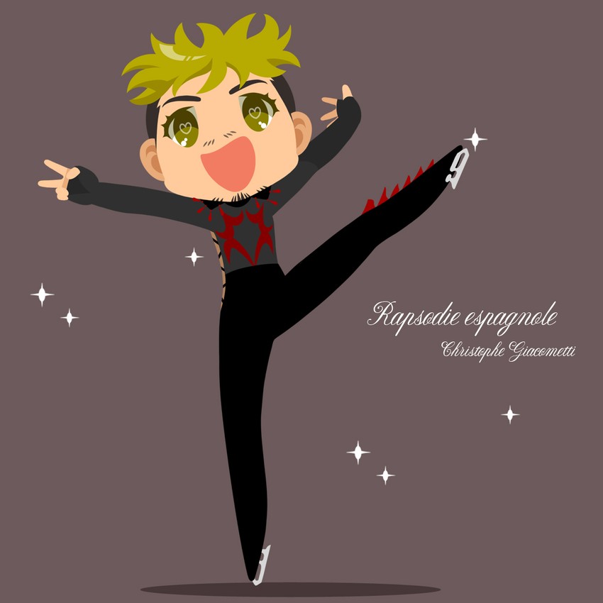 christophe giacometti (yuri!!! on ice) drawn by kaorin_minogue