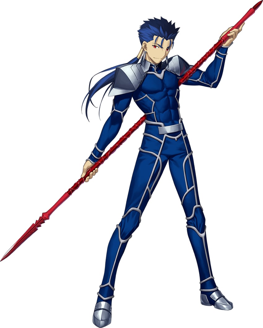 cu chulainn (fate and 2 more) drawn by takeuchi_takashi