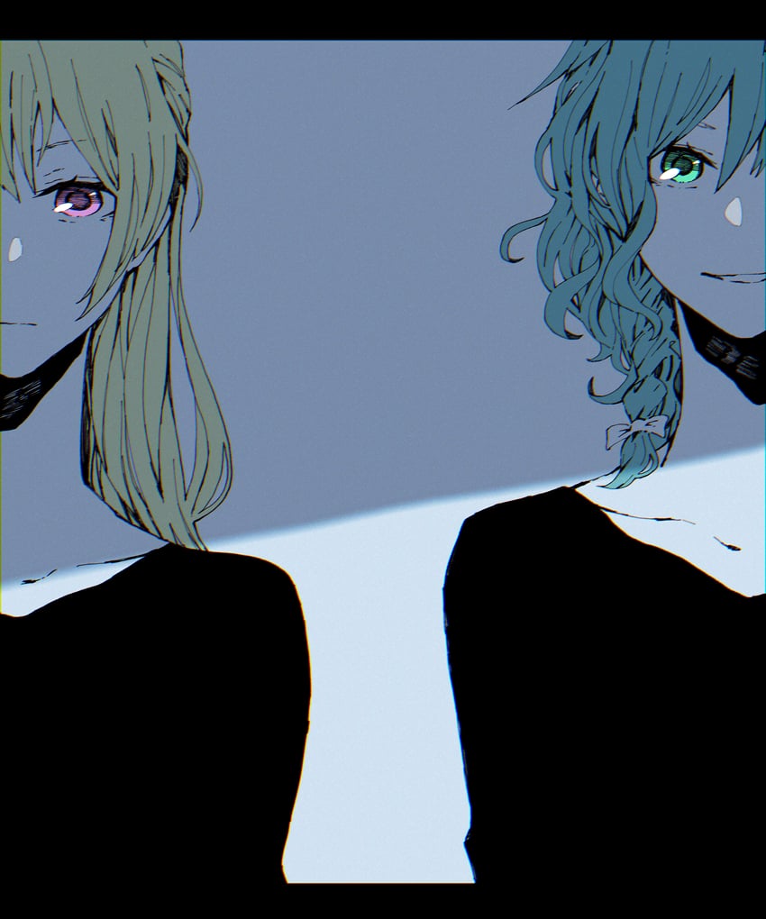 hikawa hina and shirasagi chisato (bang dream!) drawn by ayutarochan