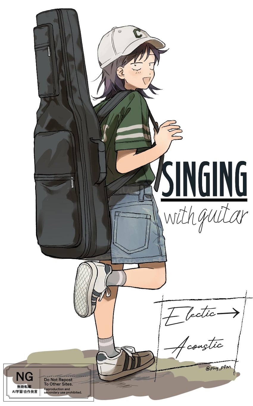 hatono chihiro (futsuu no keion-bu) drawn by phy_p9m