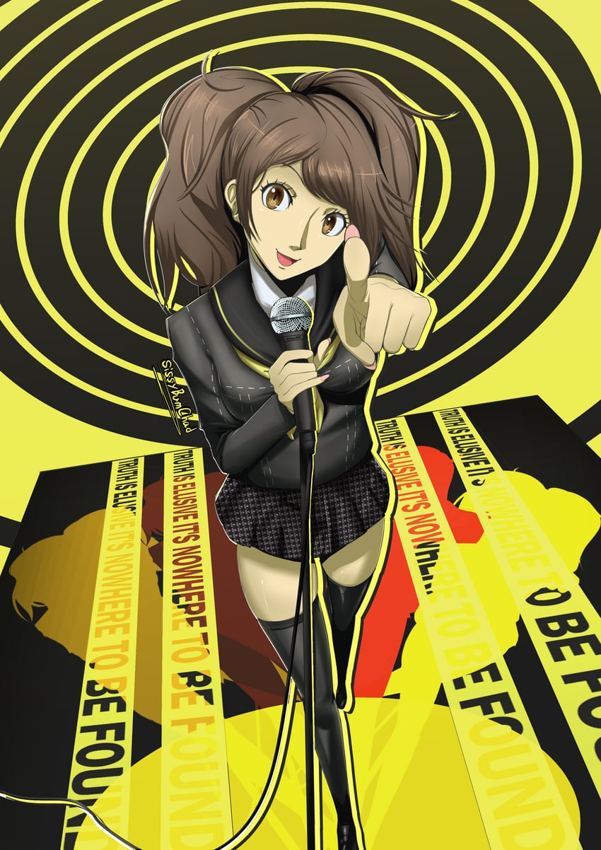 kujikawa rise (persona and 1 more) drawn by sovlart