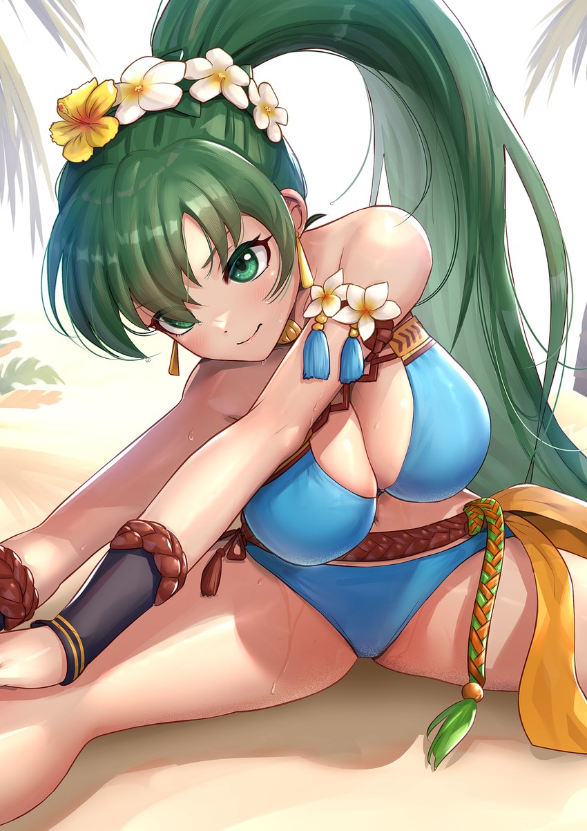 lyn (fire emblem and 2 more) drawn by gonzarez