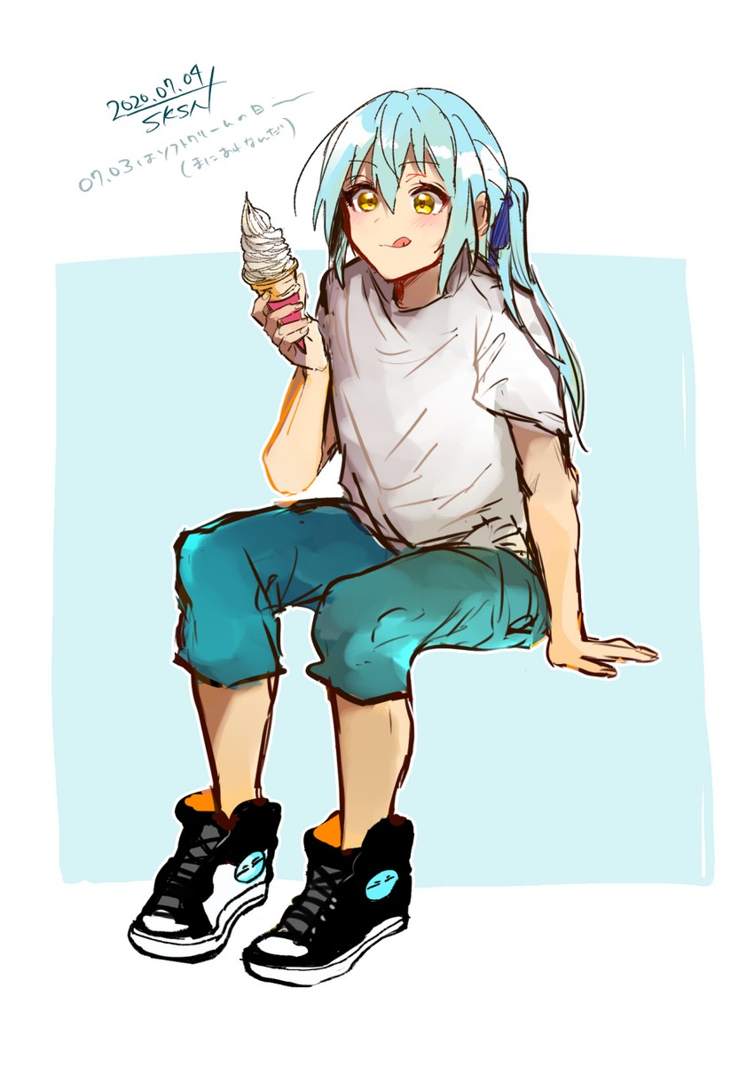 rimuru tempest (tensei shitara slime datta ken) drawn by sakusan_yousoeki