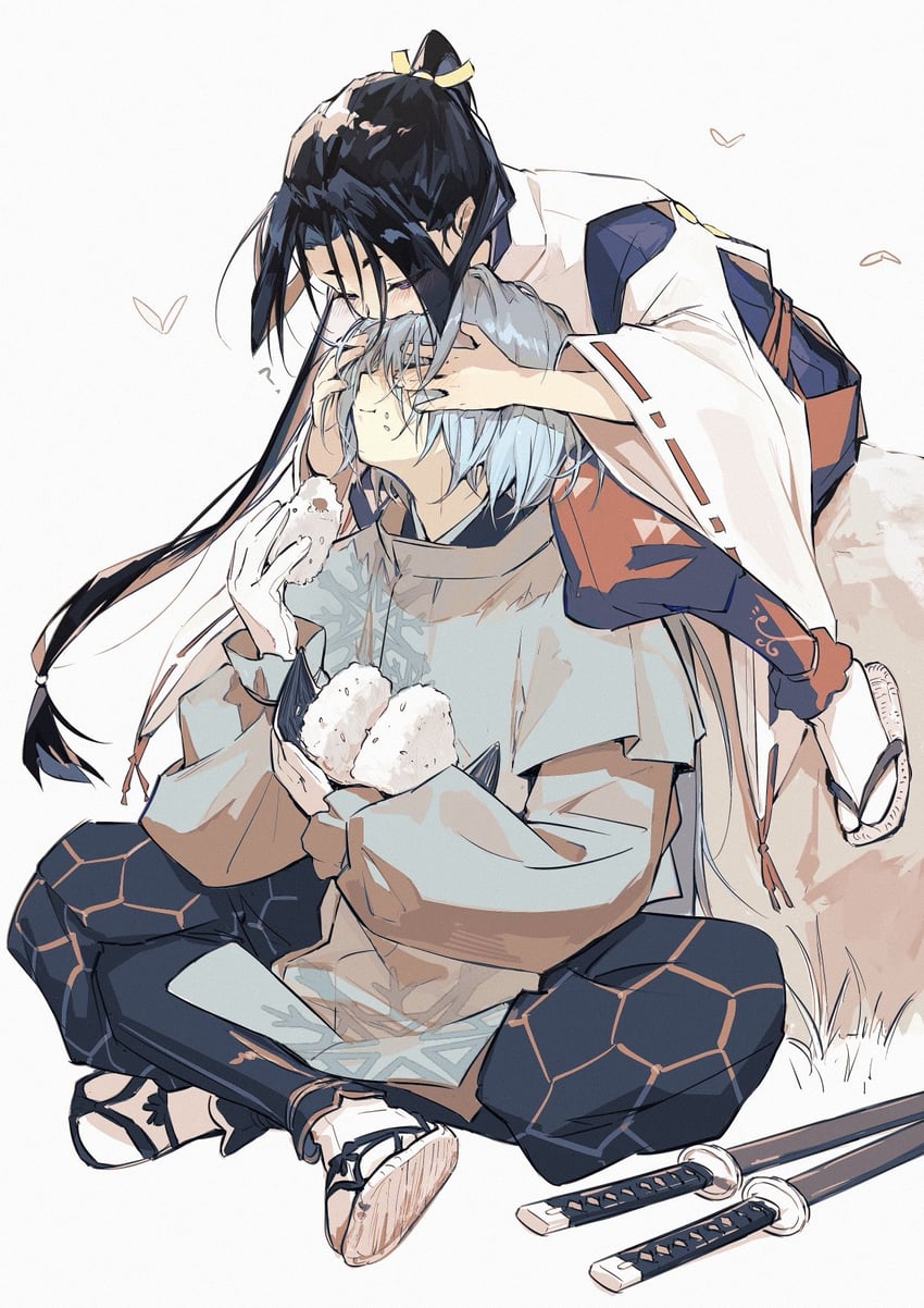 houjou tokiyuki and fubuki (nige jouzu no wakagimi) drawn by xiao_(creation0528)