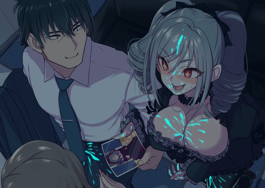 producer and kanzaki ranko (idolmaster and 1 more) drawn by morino_shoutarou