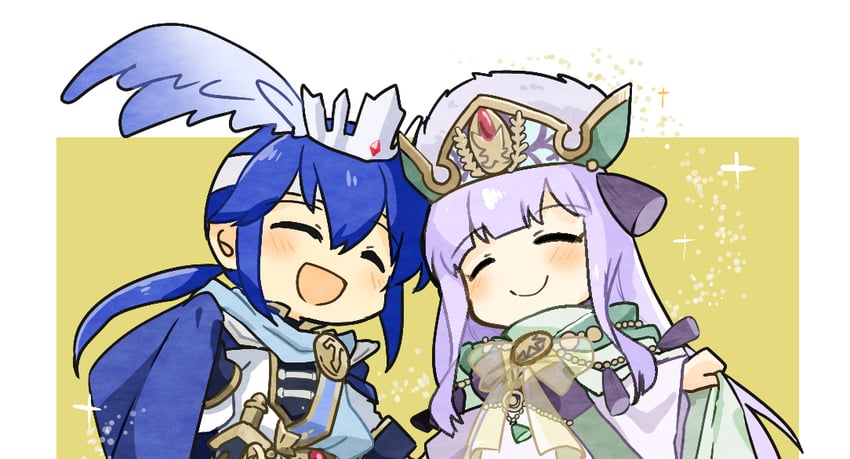seliph and julia (fire emblem and 2 more) drawn by yukia_(firstaid0)