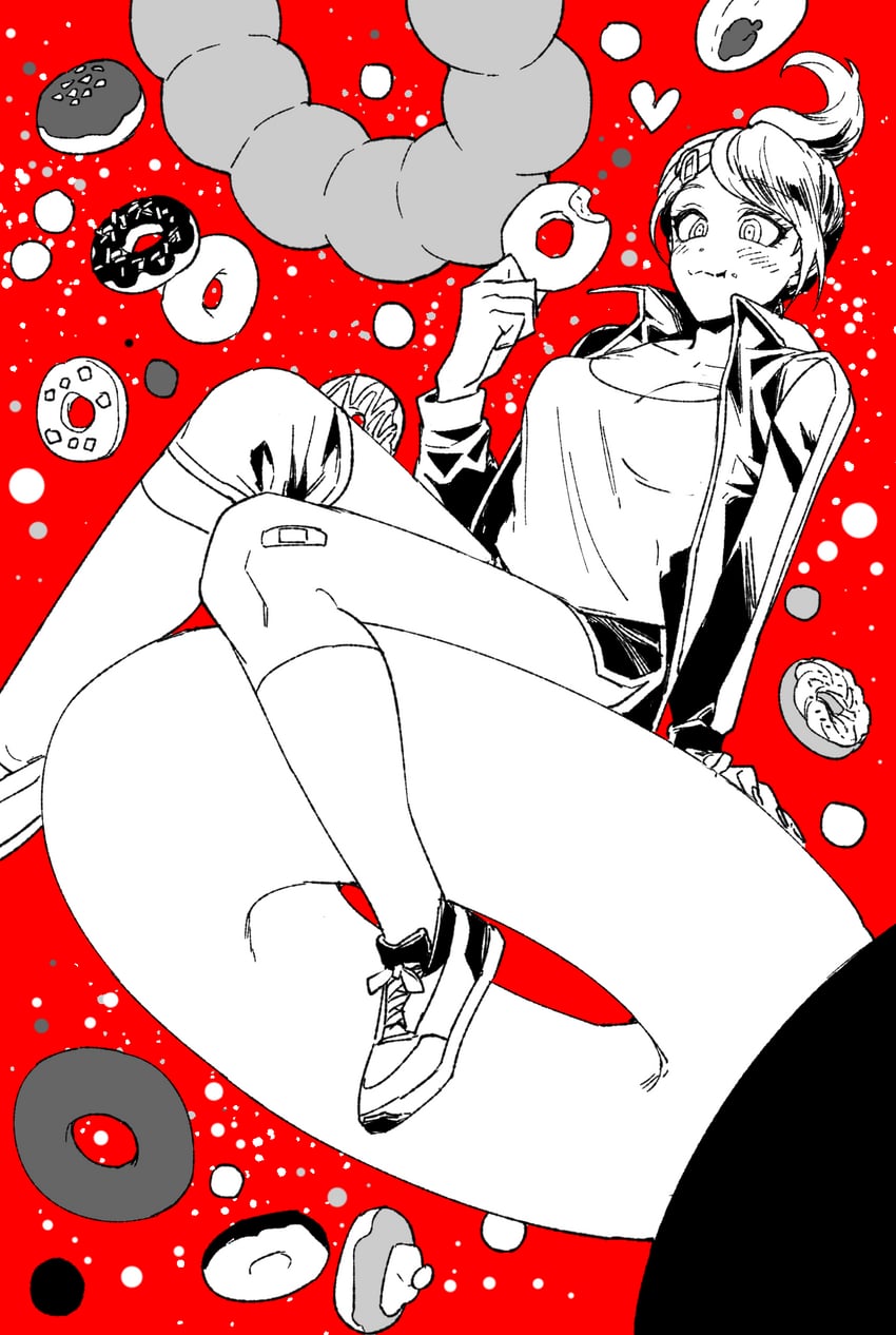asahina aoi (danganronpa and 1 more) drawn by uurin