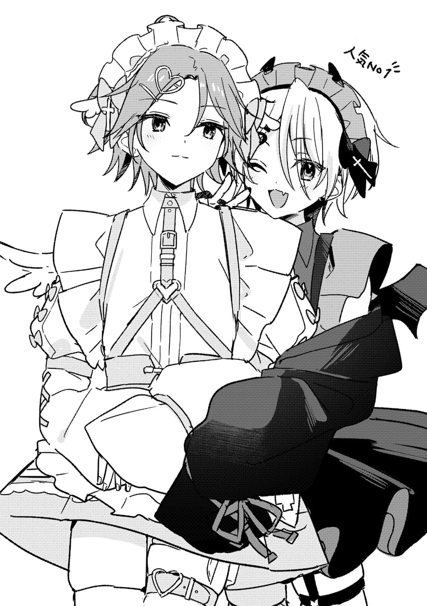 shiratori aira and oukawa kohaku (ensemble stars!) drawn by shisokonbu