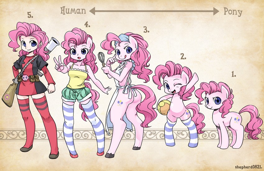 deadpool and pinkie pie (marvel and 3 more) drawn by shepherd0821