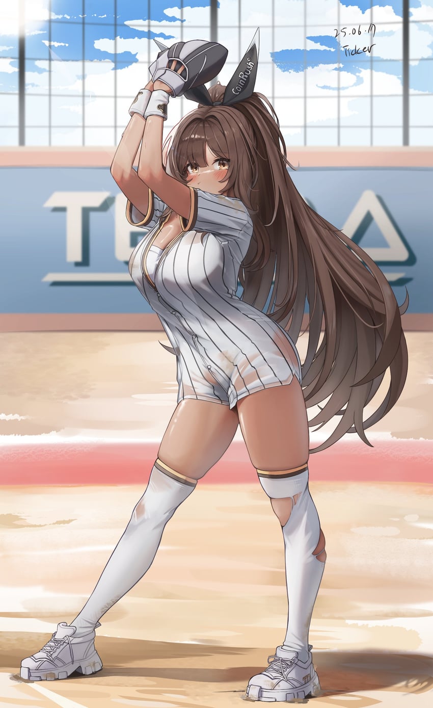 noir (goddess of victory: nikke) drawn by ticker_(kks2ksy)