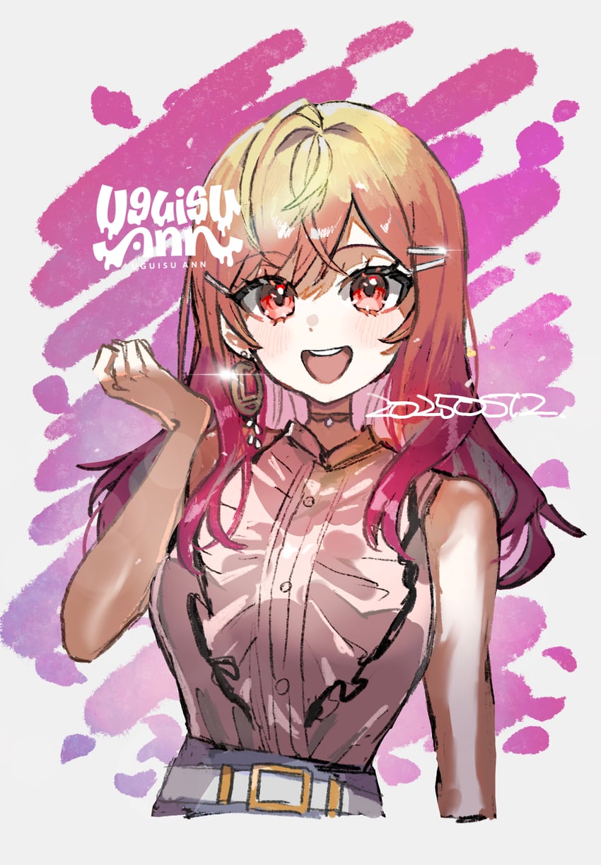 ichijou ririka (hololive and 1 more) drawn by uguisu_ann
