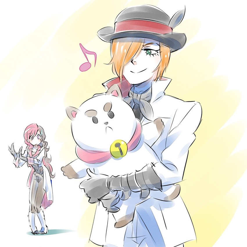 neopolitan, roman torchwick, and puppycat (rwby and 1 more) drawn by iesupa
