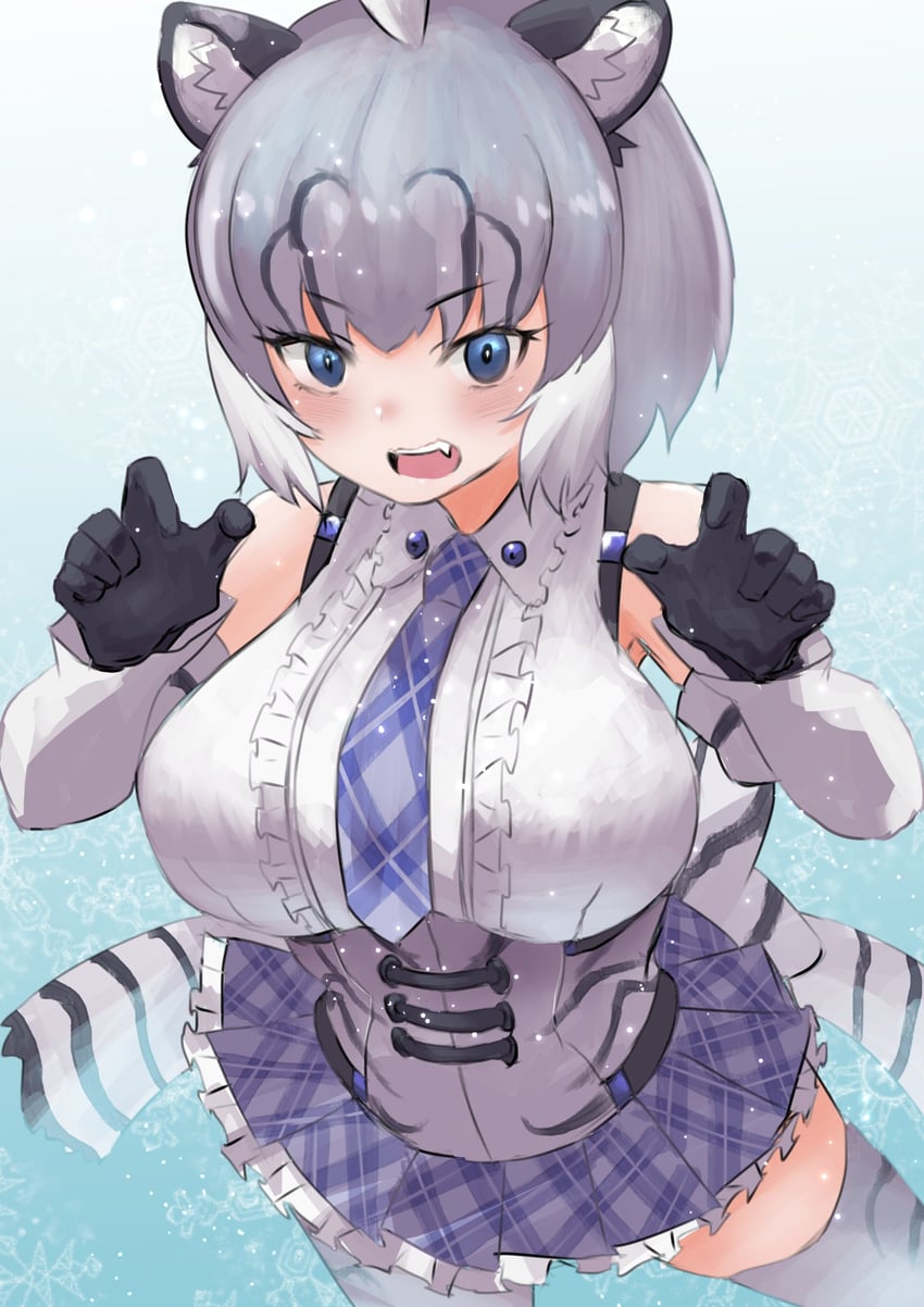 cave lion (kemono friends and 1 more) drawn by gaga_(gamerakero)