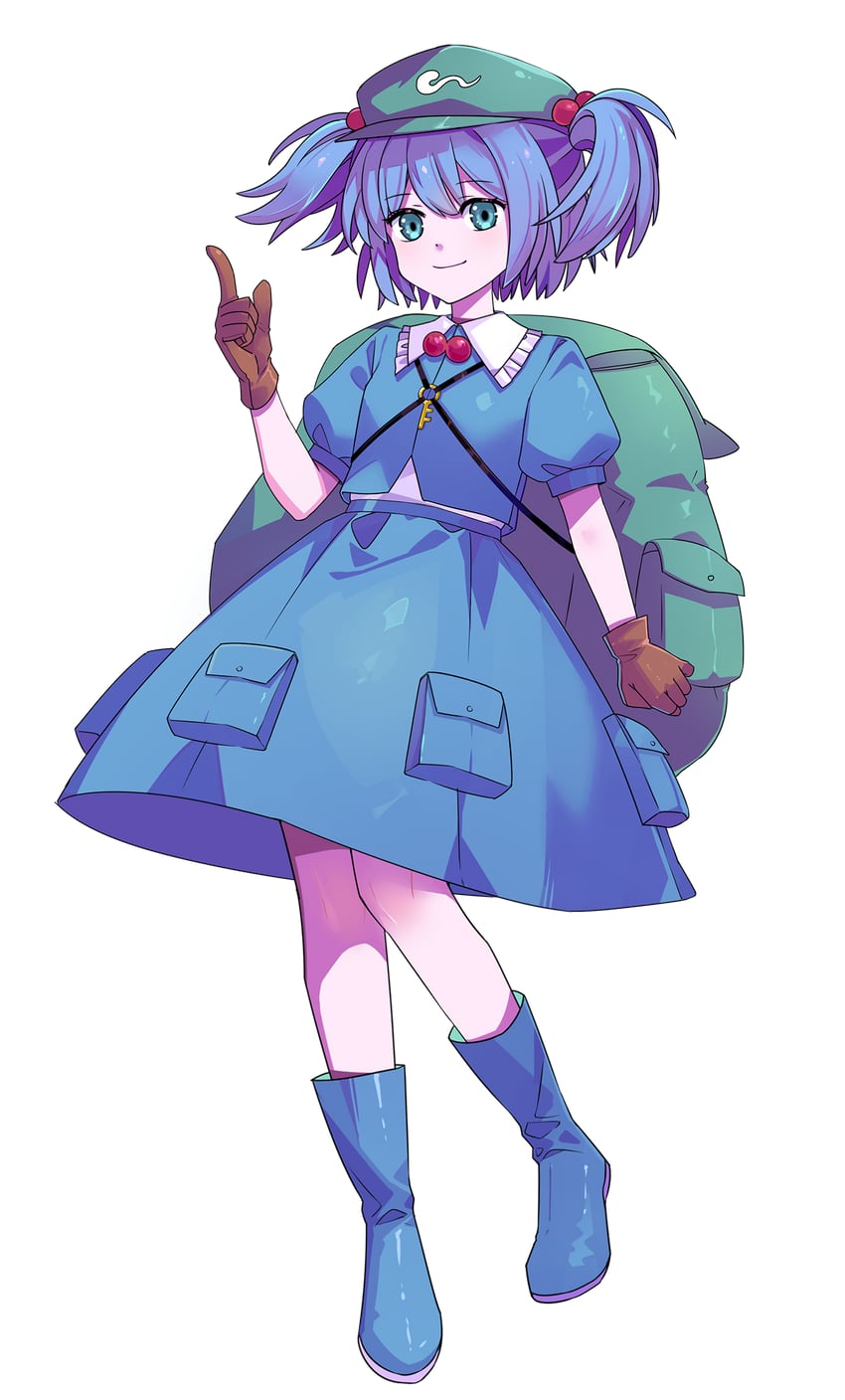 kawashiro nitori (touhou) drawn by ssm_(ssm82048039)