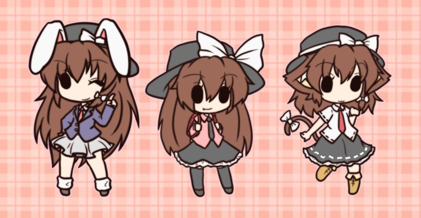 reisen udongein inaba and usami renko (touhou) drawn by fushigi_ebi