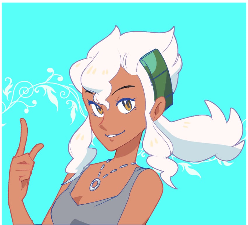 professor burnet (pokemon and 1 more) drawn by vergolophus