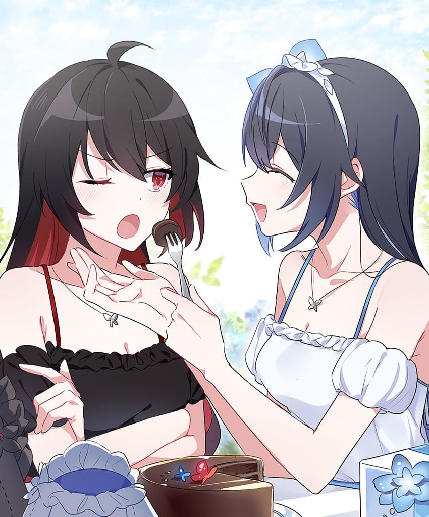 seele vollerei and seele (honkai and 1 more) drawn by 6_(yuchae)