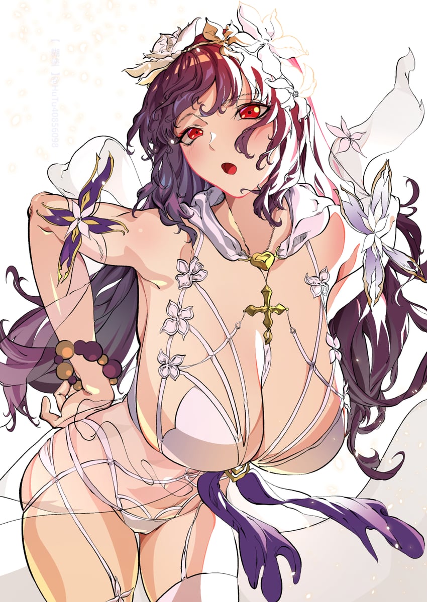 scathach and scathach skadi (fate and 1 more) drawn by hu_tu