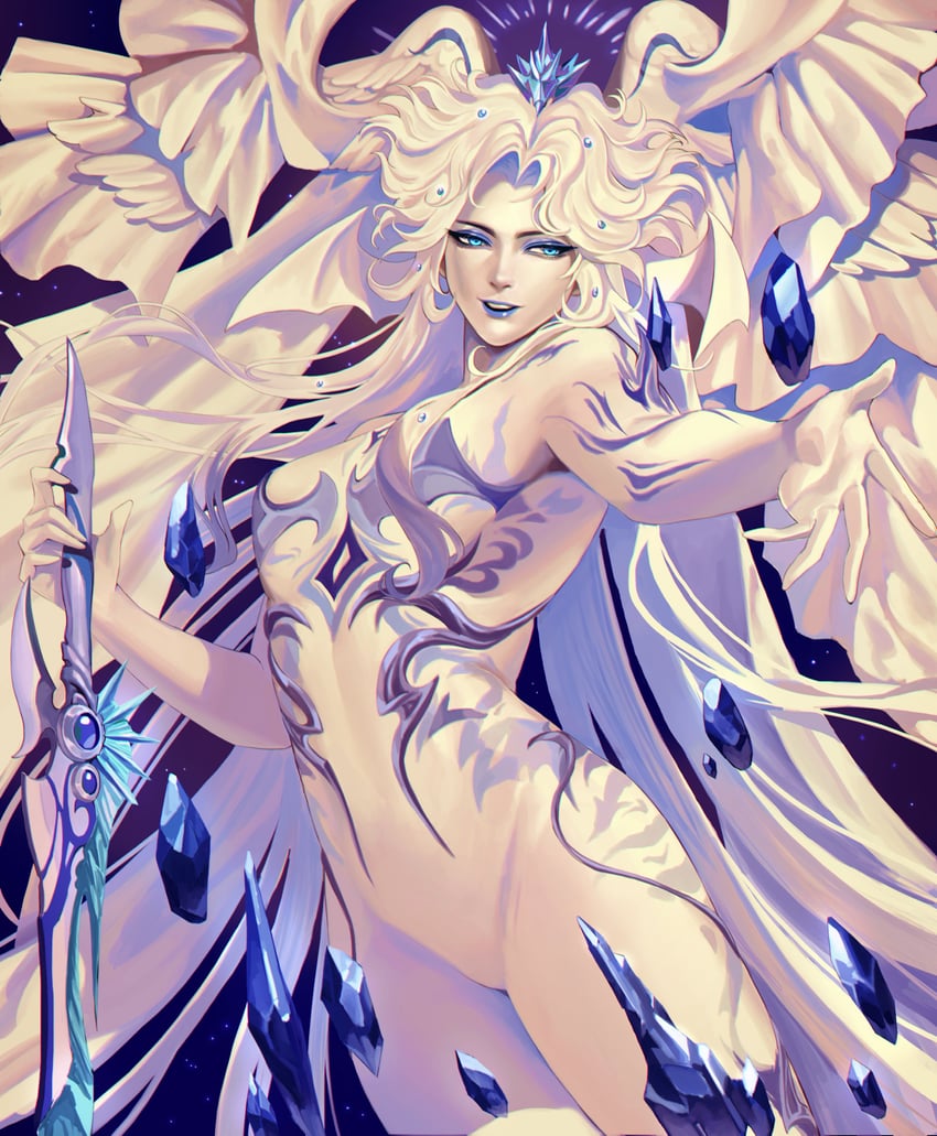 hydaelyn (final fantasy and 1 more) drawn by on_(isk1812)