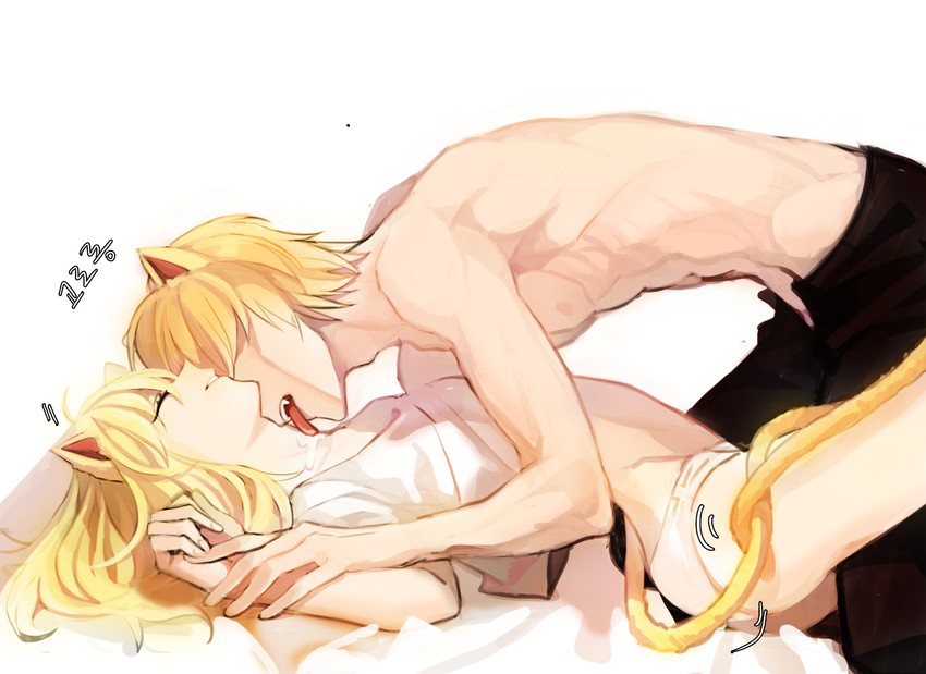 artoria pendragon, saber, and gilgamesh (fate and 1 more) drawn by jisue10