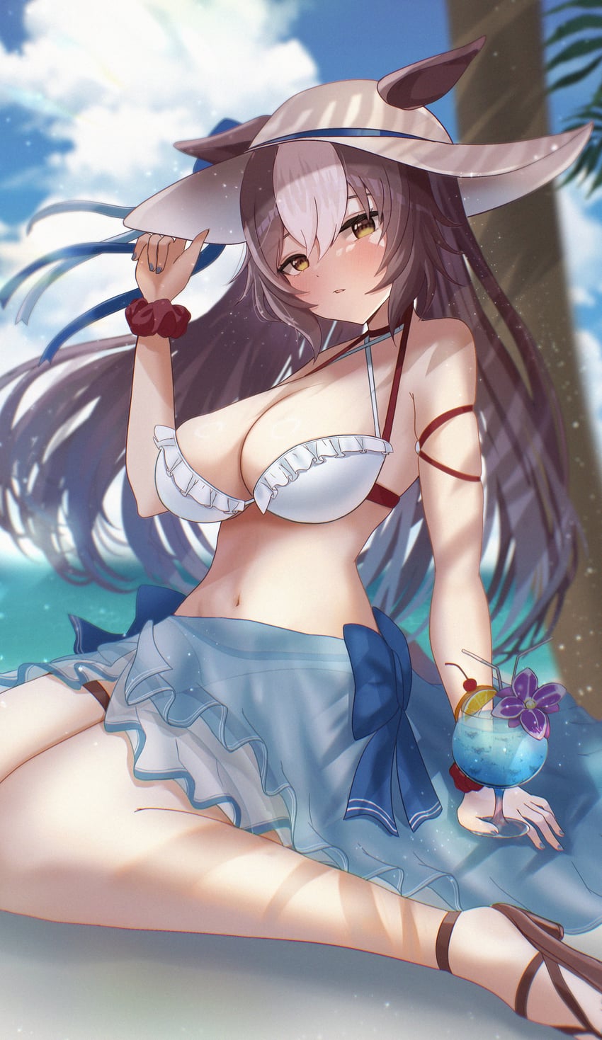 yamanin zephyr (umamusume) drawn by kaniitama