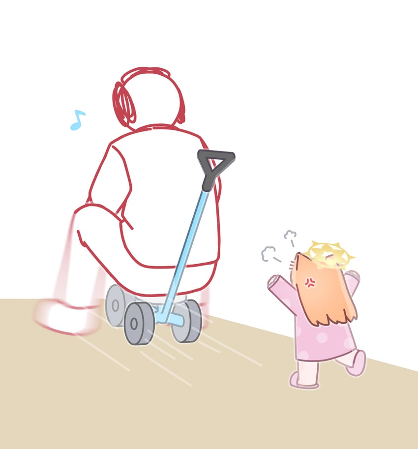 sensei, doodle sensei, and mari (blue archive) drawn by horuhara