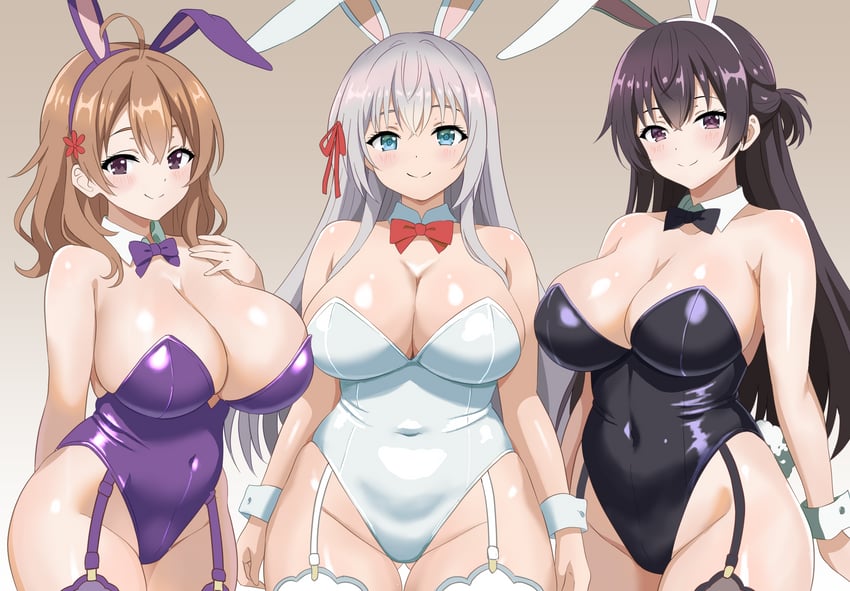 alisa mikhailovna kujou, suou yuki, and mariya mikhailovna kujou (tokidoki bosotto roshia-go de dereru tonari no alya-san) drawn by monta