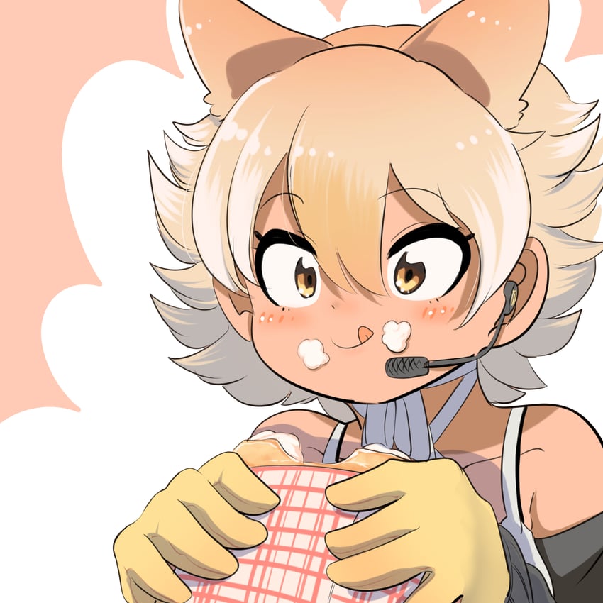 coyote (kemono friends and 1 more) drawn by mcgunngu