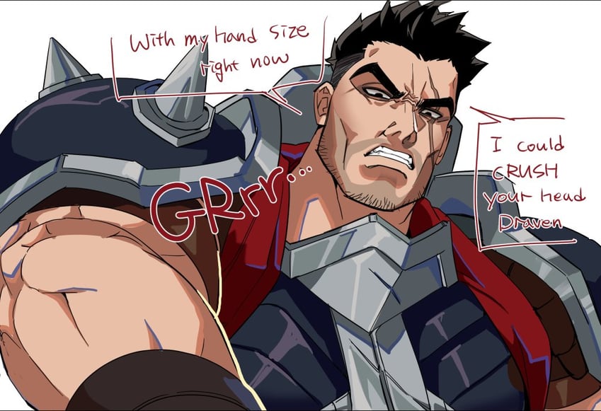 darius (league of legends) drawn by mag_cora_imparo