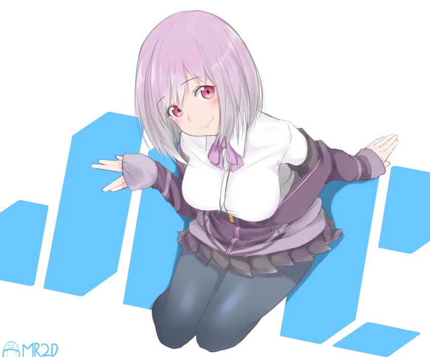 shinjou akane (gridman universe and 1 more) drawn by mr2d