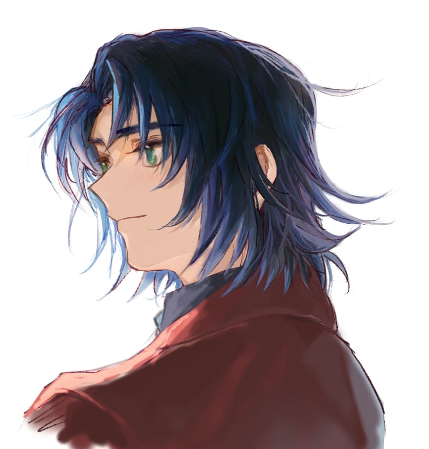 athrun zala (gundam and 1 more) drawn by she_(morianosu)