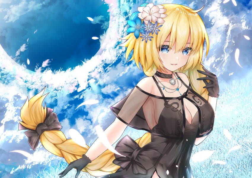 jeanne d'arc (fate and 1 more) drawn by nuts_(hazel-nuts)