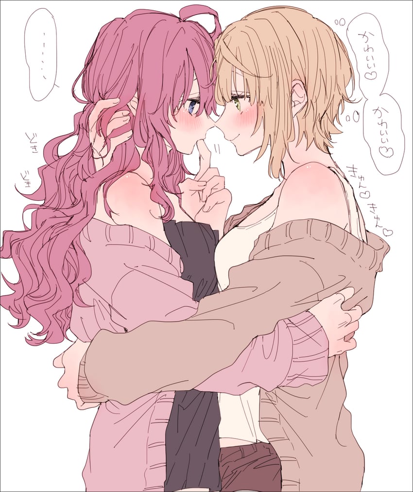 ichinose shiki and miyamoto frederica (idolmaster and 1 more) drawn by amane_(7783)