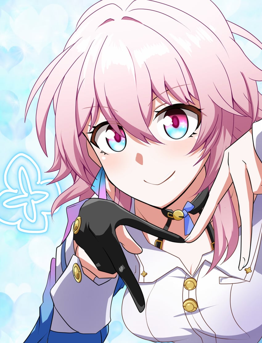 march 7th (honkai and 1 more) drawn by nabeiro_kin