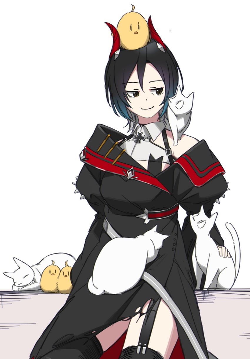 manjuu and ulrich von hutten (azur lane) drawn by hatski.sin