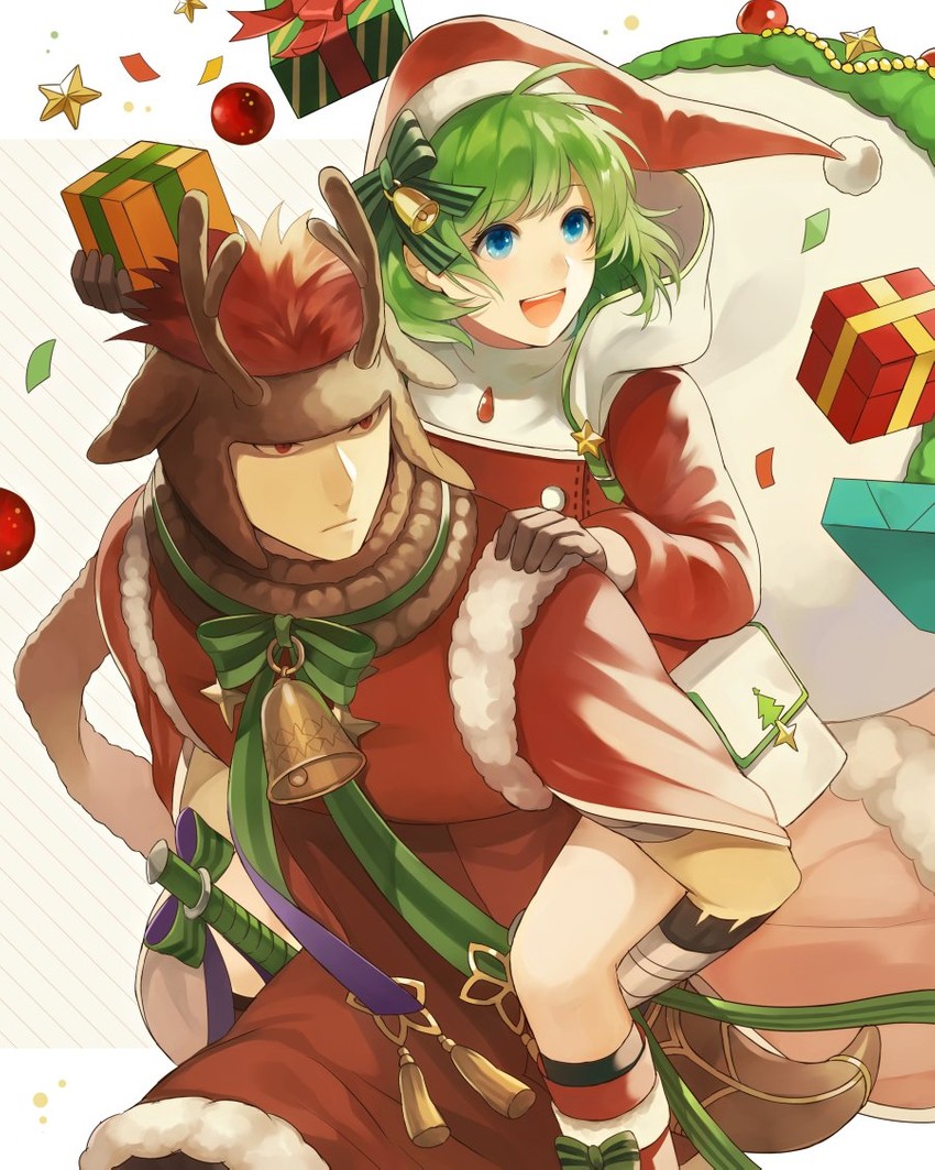 nino and jaffar (fire emblem and 2 more) drawn by aym_(ash3ash3ash)