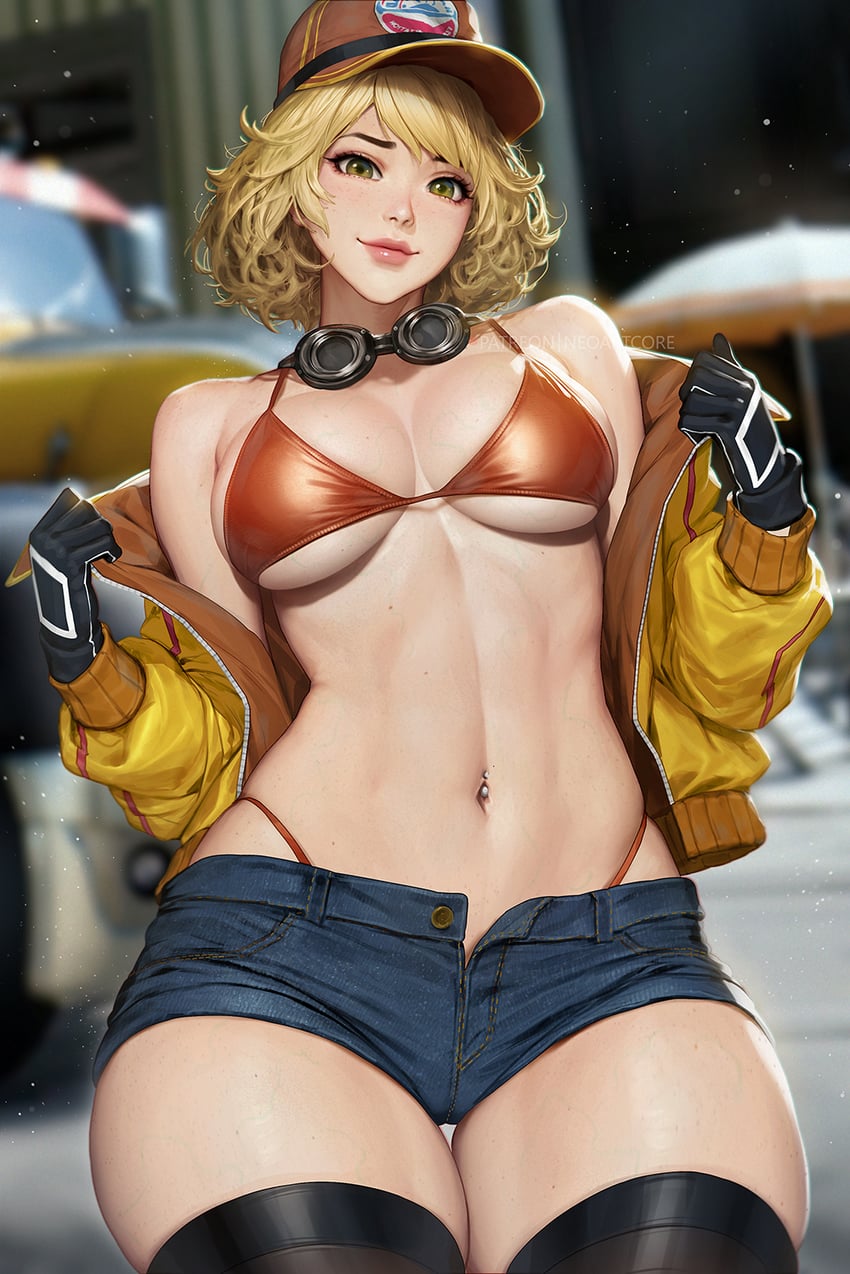cindy aurum (final fantasy and 1 more) drawn by neoartcore
