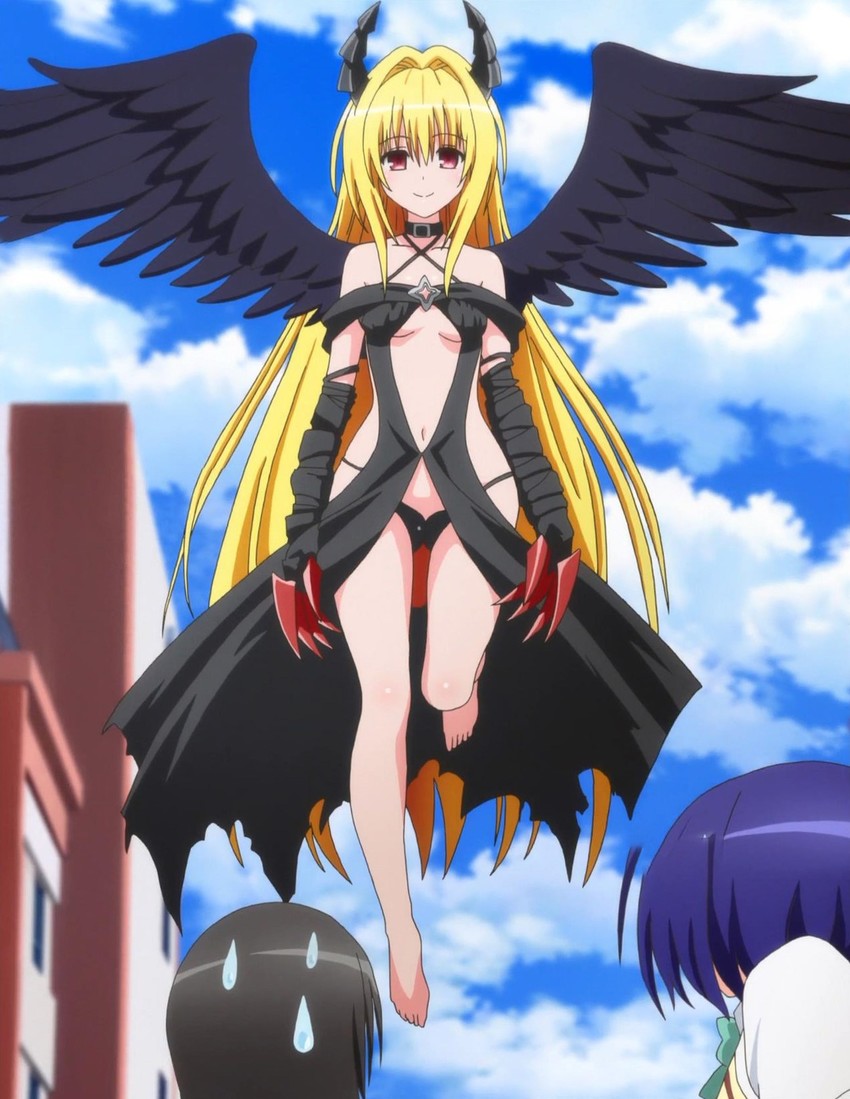 konjiki no yami, kotegawa yui, and sairenji haruna (to love-ru and 1 more)