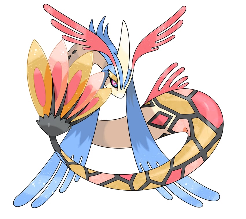 milotic (pokemon) drawn by subjectively
