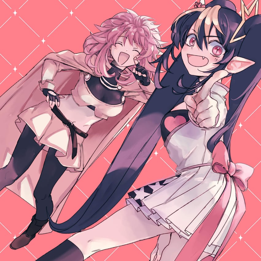 wool pool elysia and minerva (mamayuyu) drawn by wazu_(wawa_pe)