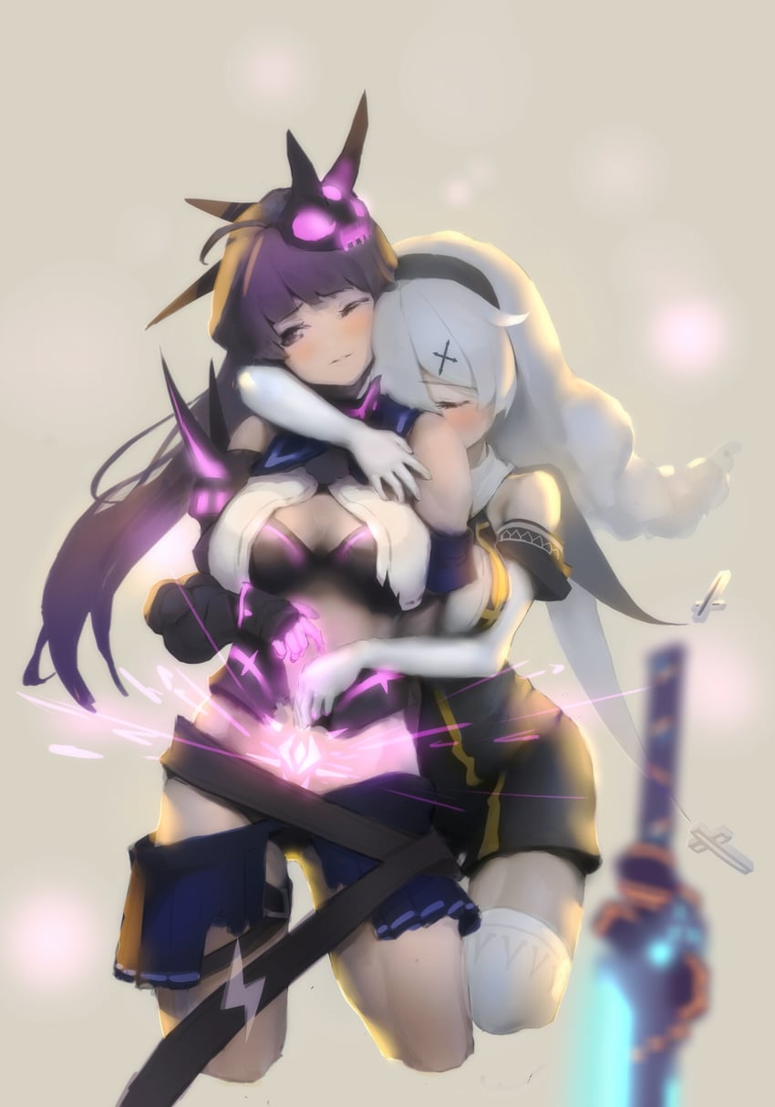 kiana kaslana and raiden mei (honkai and 1 more) drawn by tjf_(513274409)