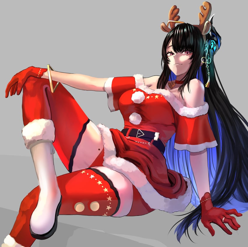 nerissa ravencroft (hololive and 1 more) drawn by brasileiroo