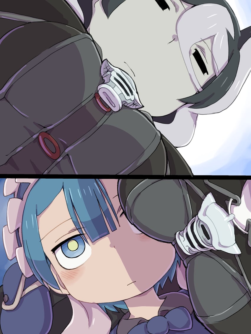 ozen and maruruk (made in abyss) drawn by ximu_shilang