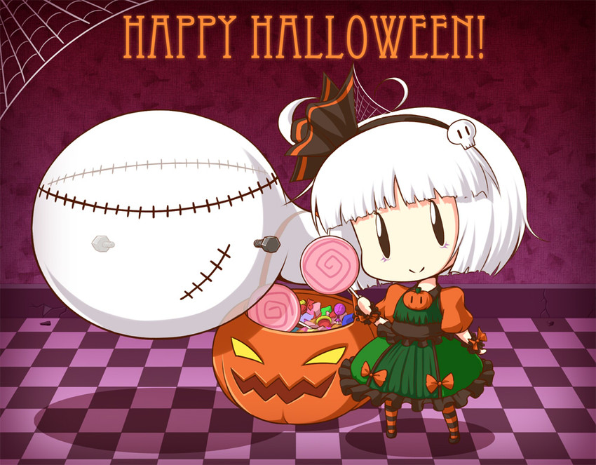 konpaku youmu and frankenstein's monster (touhou and 1 more) drawn by mazume