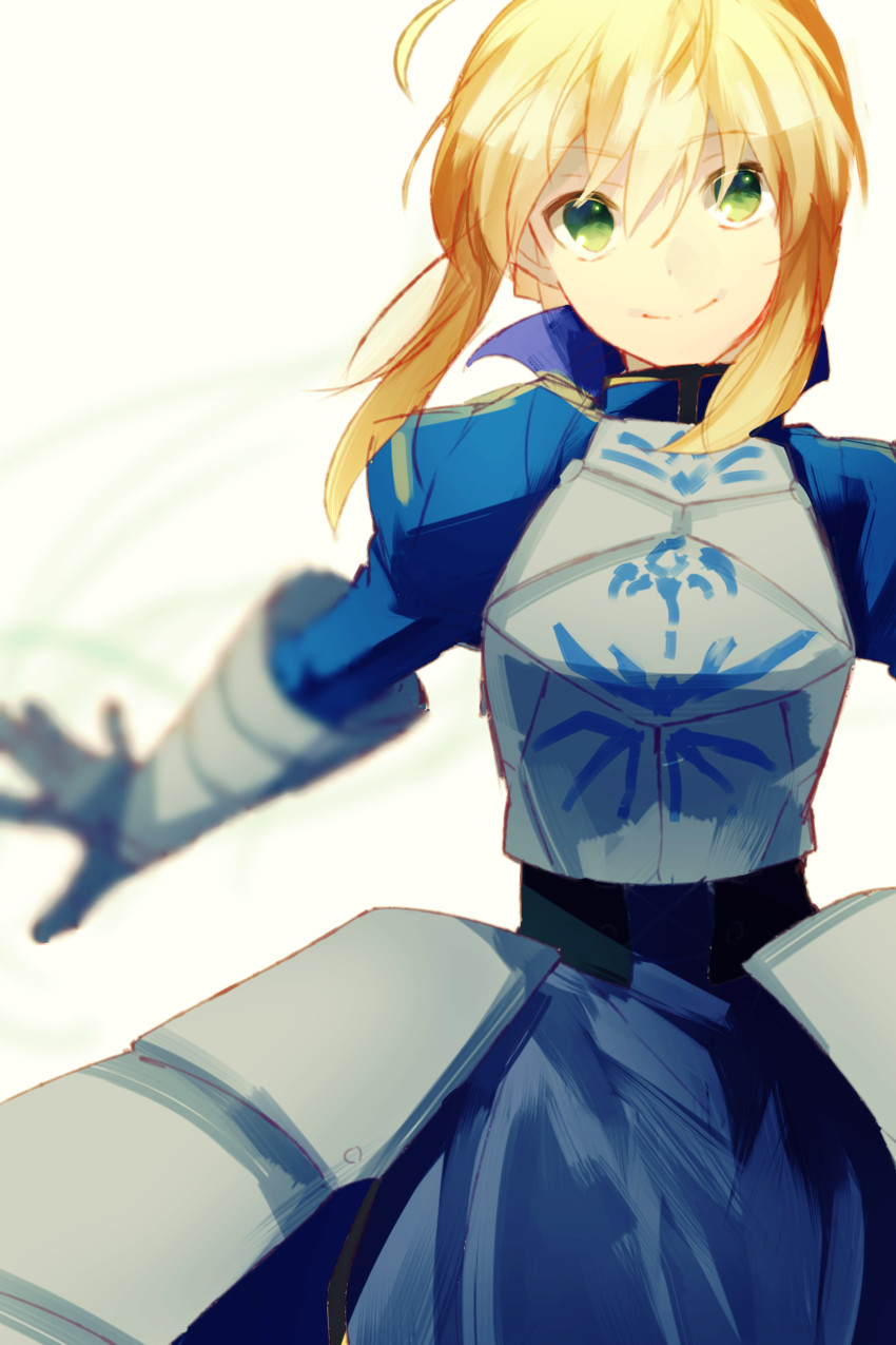 artoria pendragon and saber (fate and 1 more) drawn by creat_(kuribeni)