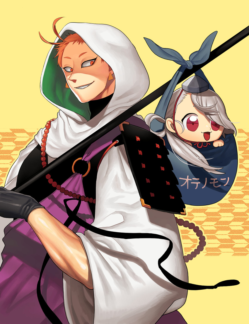 ima-no-tsurugi and iwatooshi (touken ranbu) drawn by wadani_hitonori